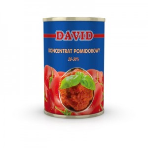 Pasta pomidorų David 28/30%, 4,5 kg